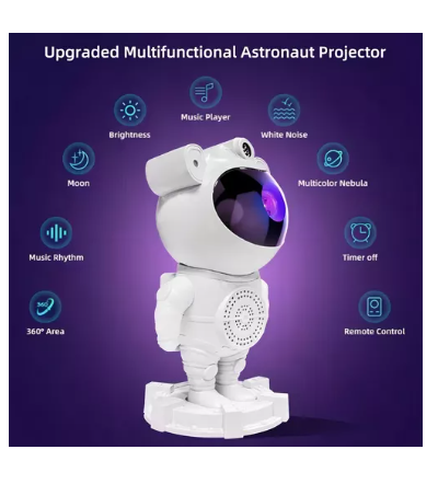 PROYECTOR ASTRONAUTA BLUETOOTH(U)