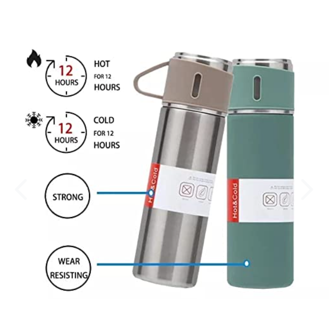 Termo vacuum flask set x 3 pocillos